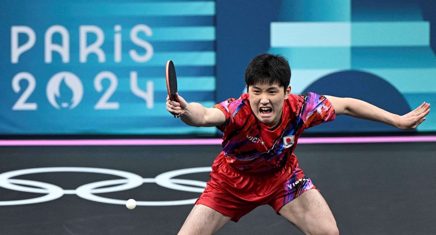 乒乓球比赛中朝鲜选手表现抢眼