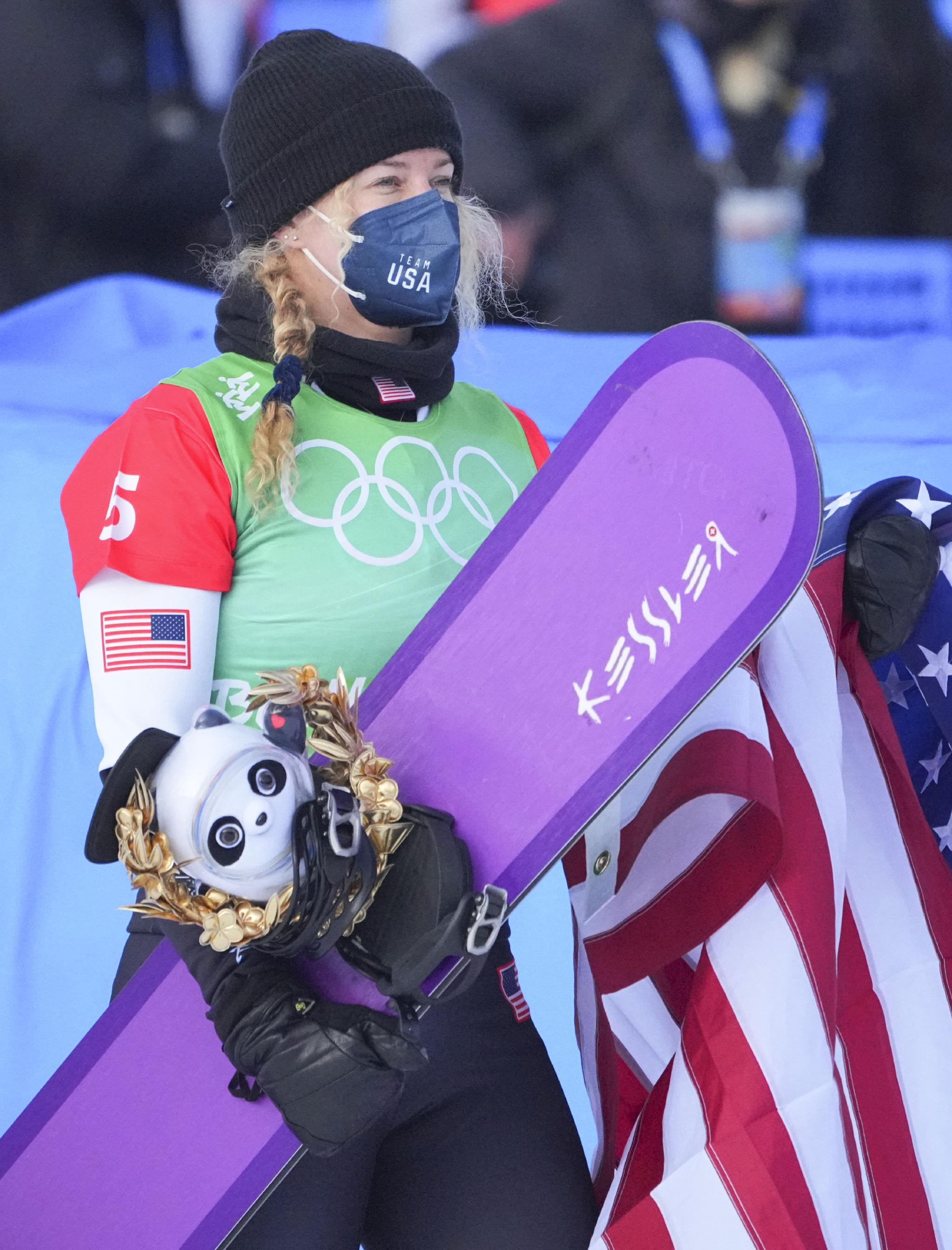 滑雪比赛：美国选手夺冠喜人